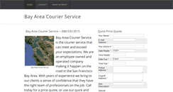 Desktop Screenshot of bayareacourierservice.com